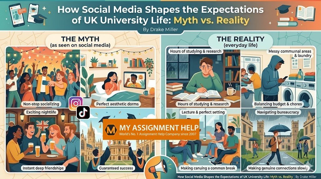 How Social Media Shapes the Expectations of UK University Life