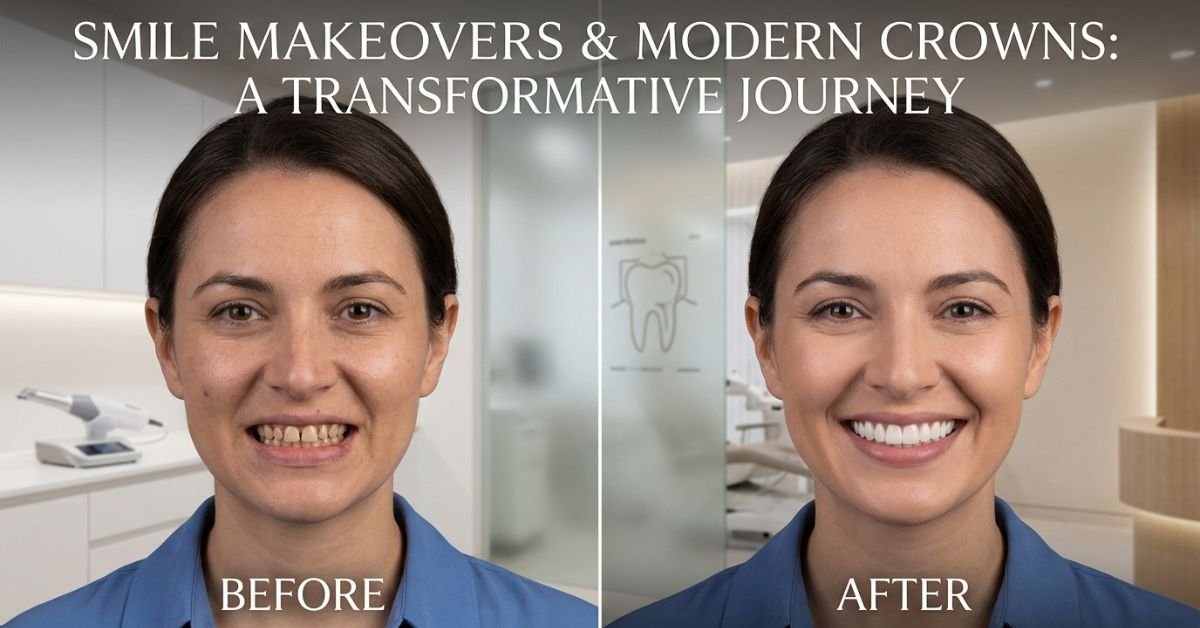 Smile Makeovers and Modern Crowns